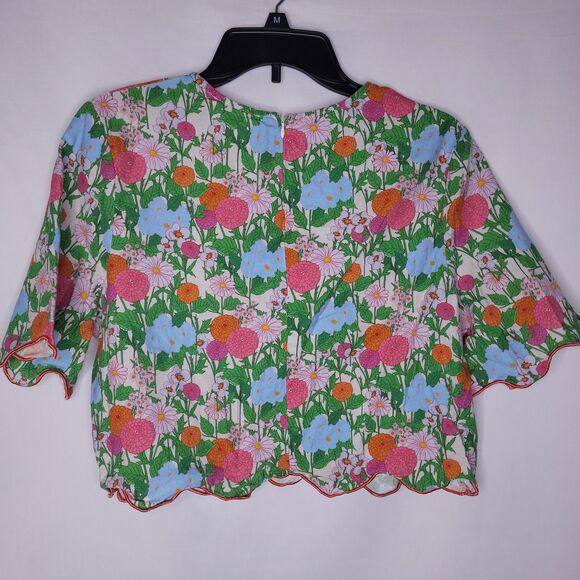 Floral Green Blouse - Picture 5 of 11